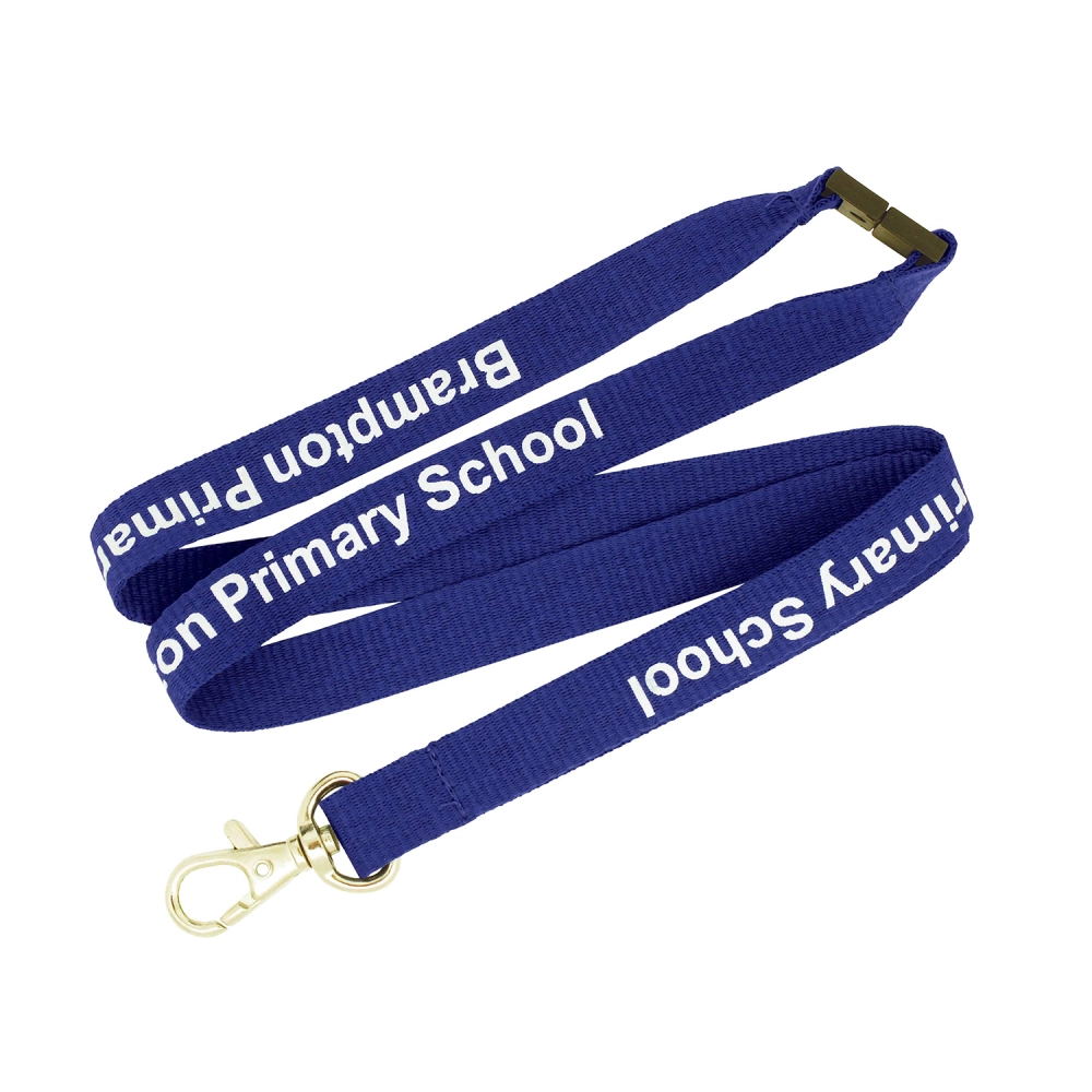 Flat Ribbed Lanyards